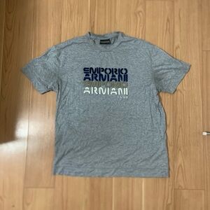 Men’s Emporio Armani Designer Tencel T-Shirt
